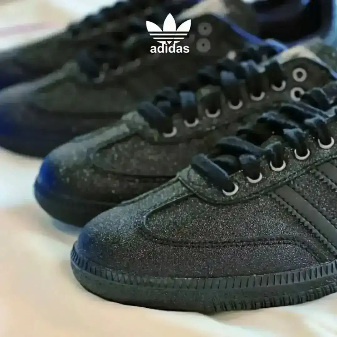 Adidas Samba Shine Triple Black – Limited Sparkle Edition