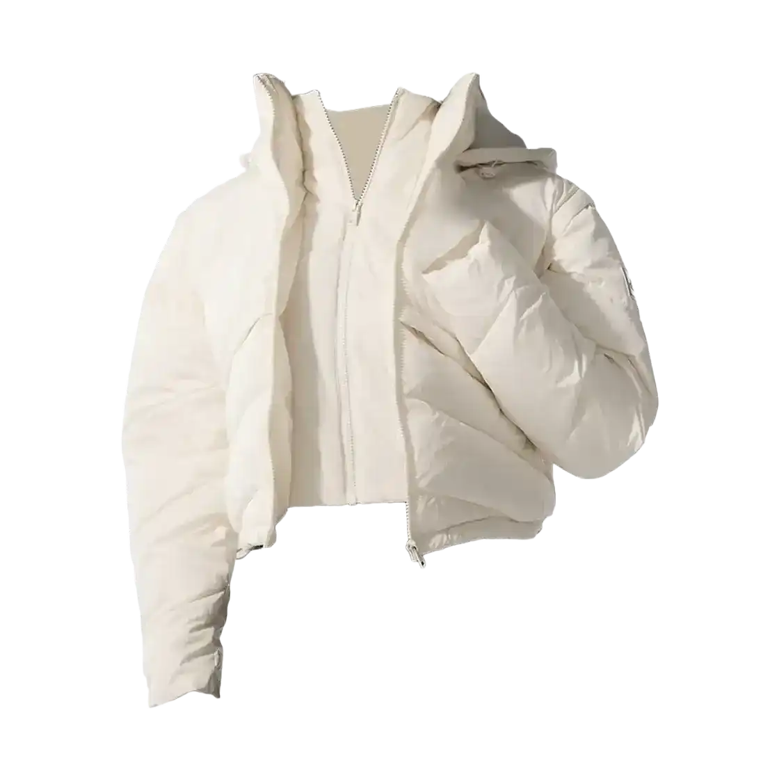 The Alo Yoga | Captivate Wide-Collar Cropped Puffer 2026 VIP