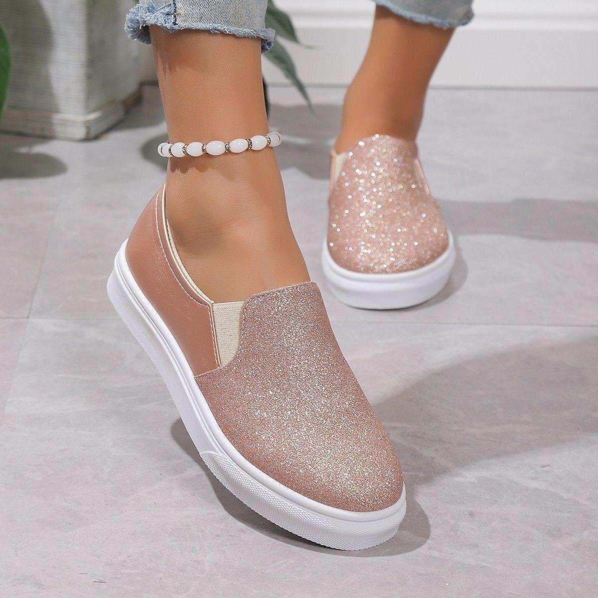 Discreet Shoes The Stardust Platform Slip-On