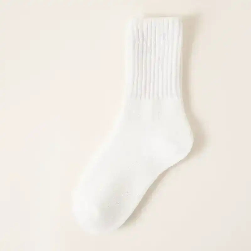 The CloudKnit Luxe Crew, The "Everyday" Soft Sock! (Ultra-Plush Ribbed Comfort Socks)