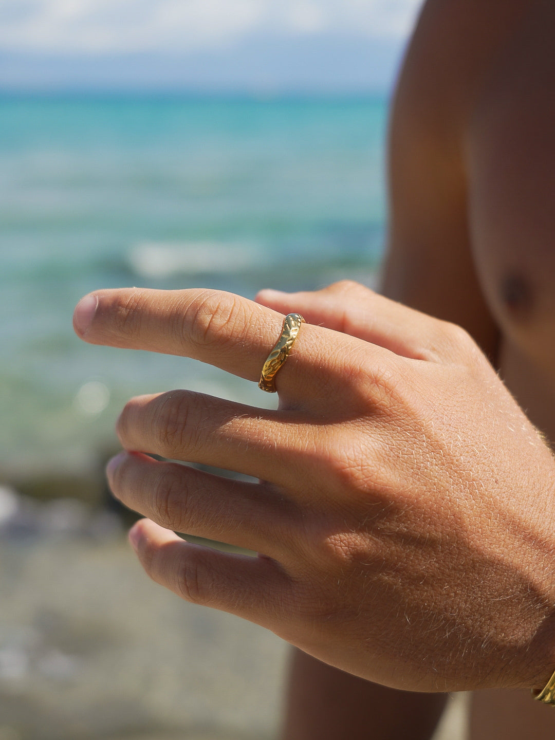 Unisize Etna Ring | 18K Gold | Alltrends - 4