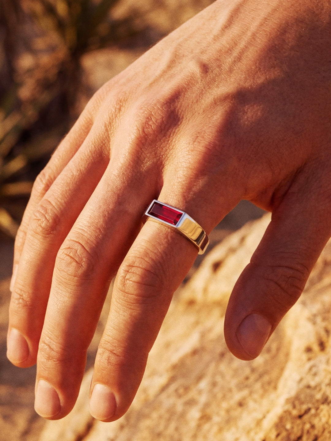 Red Como Ring | Silver | Alltrends - 7