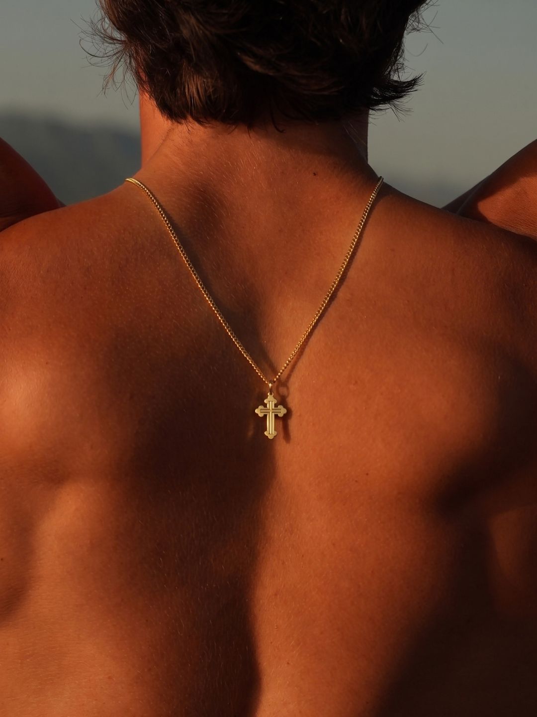 Budded Cross Chain | 18K Gold | Alltrends - 4