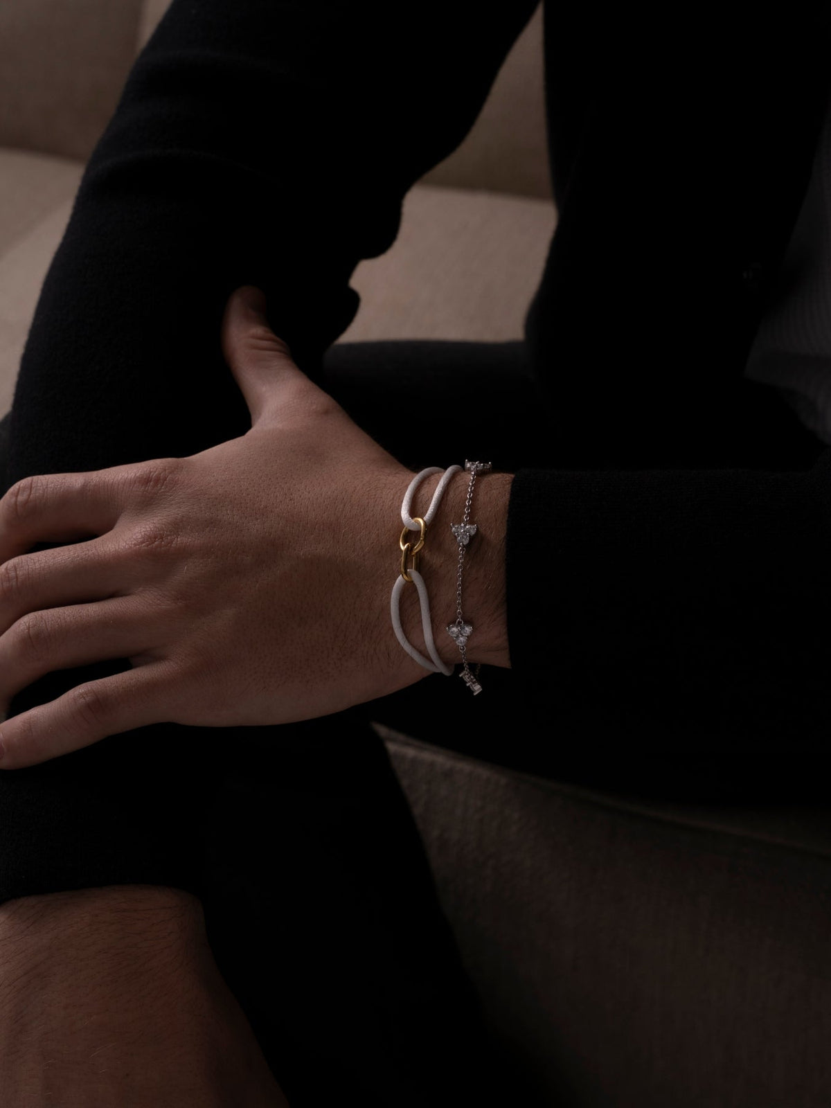 Snow Unity Bracelet | 18K Gold | Alltrends - 5