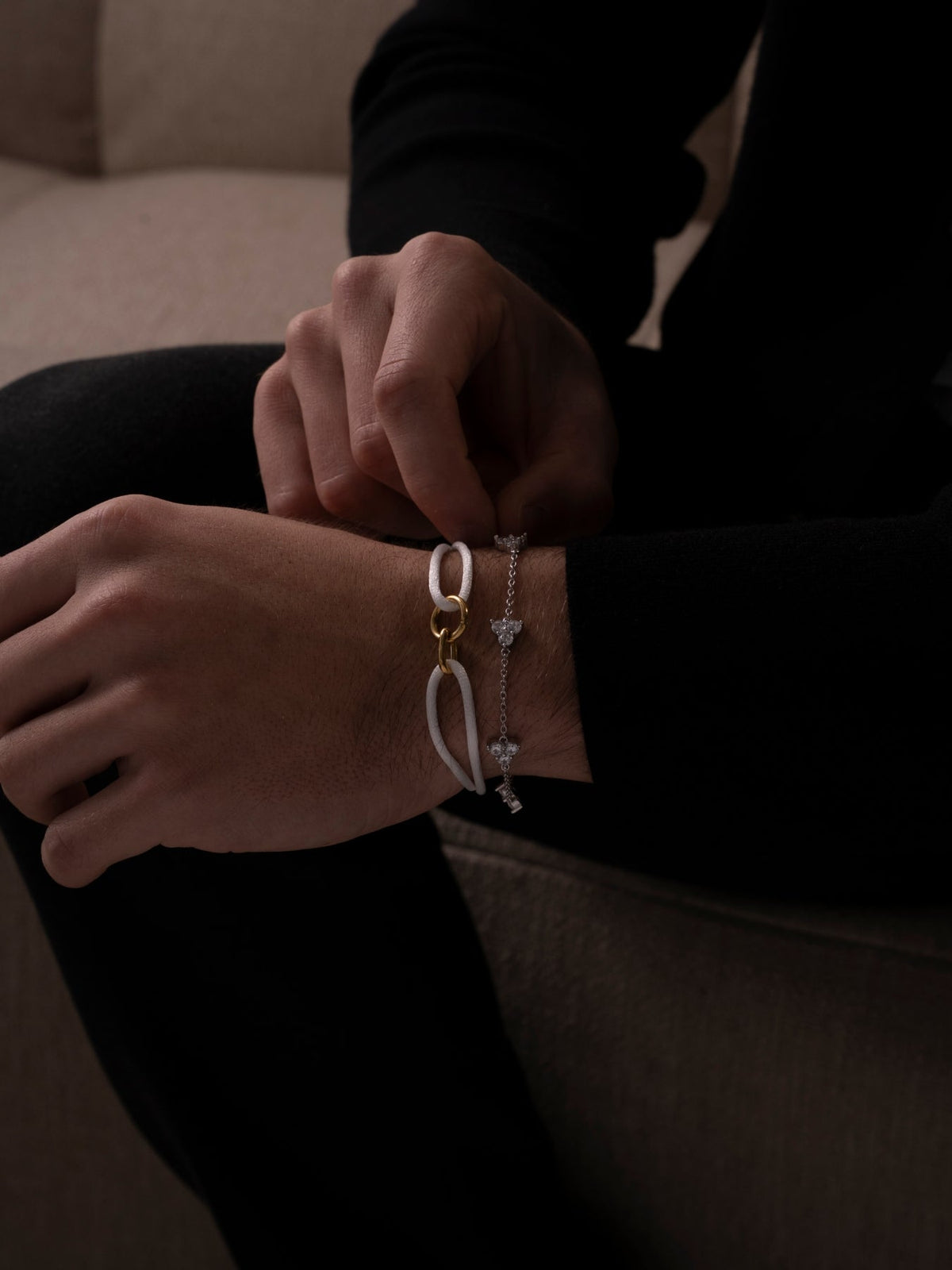 Snow Unity Bracelet | 18K Gold | Alltrends - 6