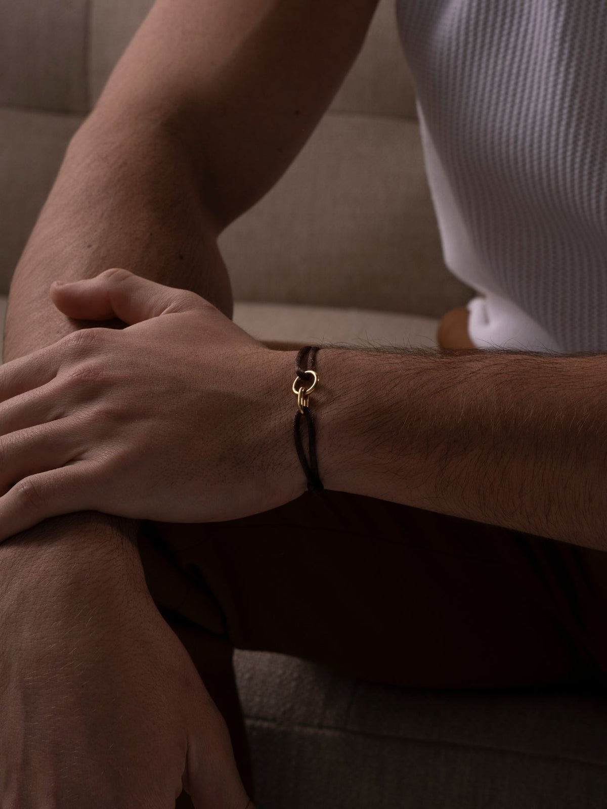 Coffee Unity Bracelet | 18K Gold | Alltrends - 2
