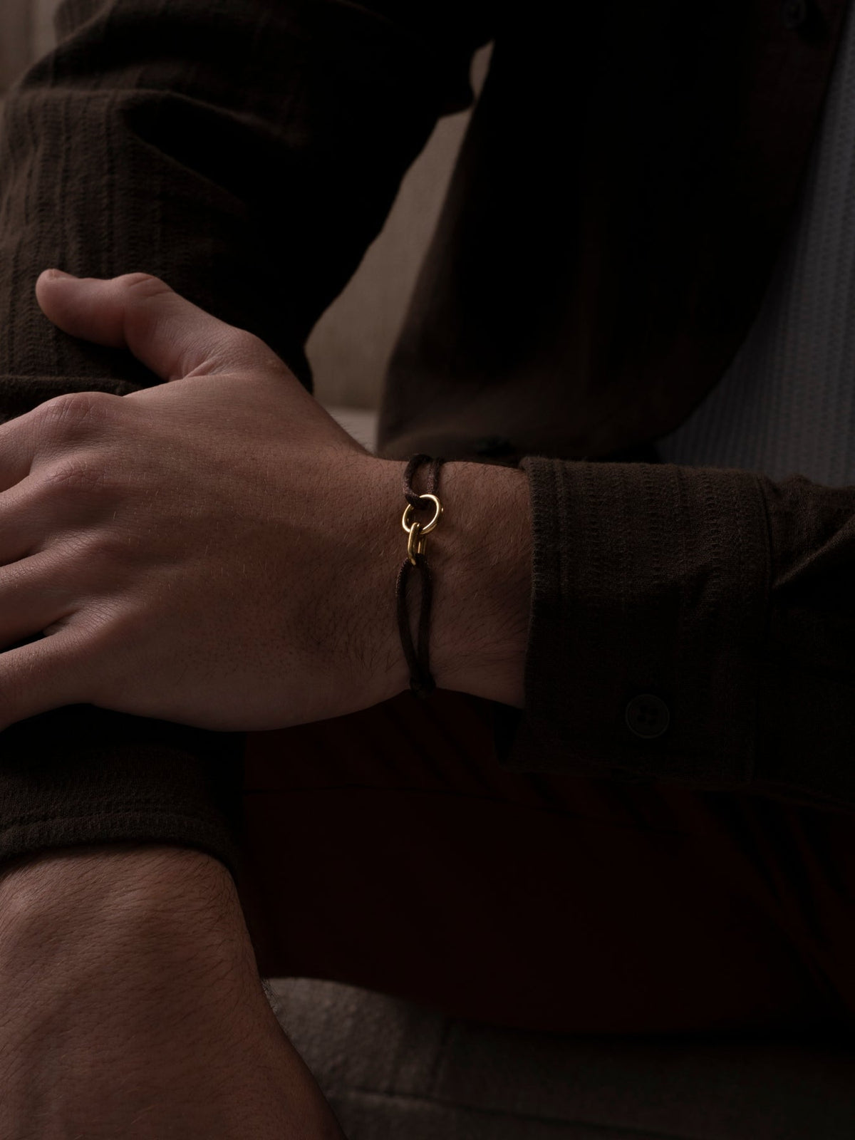 Coffee Unity Bracelet | 18K Gold | Alltrends - 6