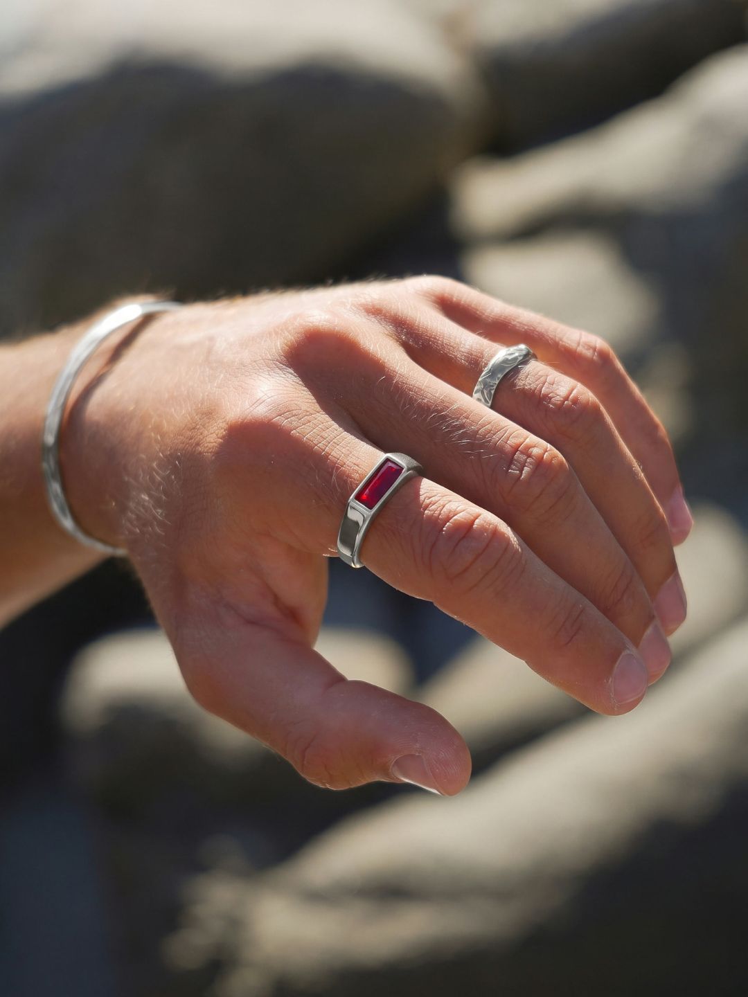 Red Como Ring | Silver | Alltrends - 6