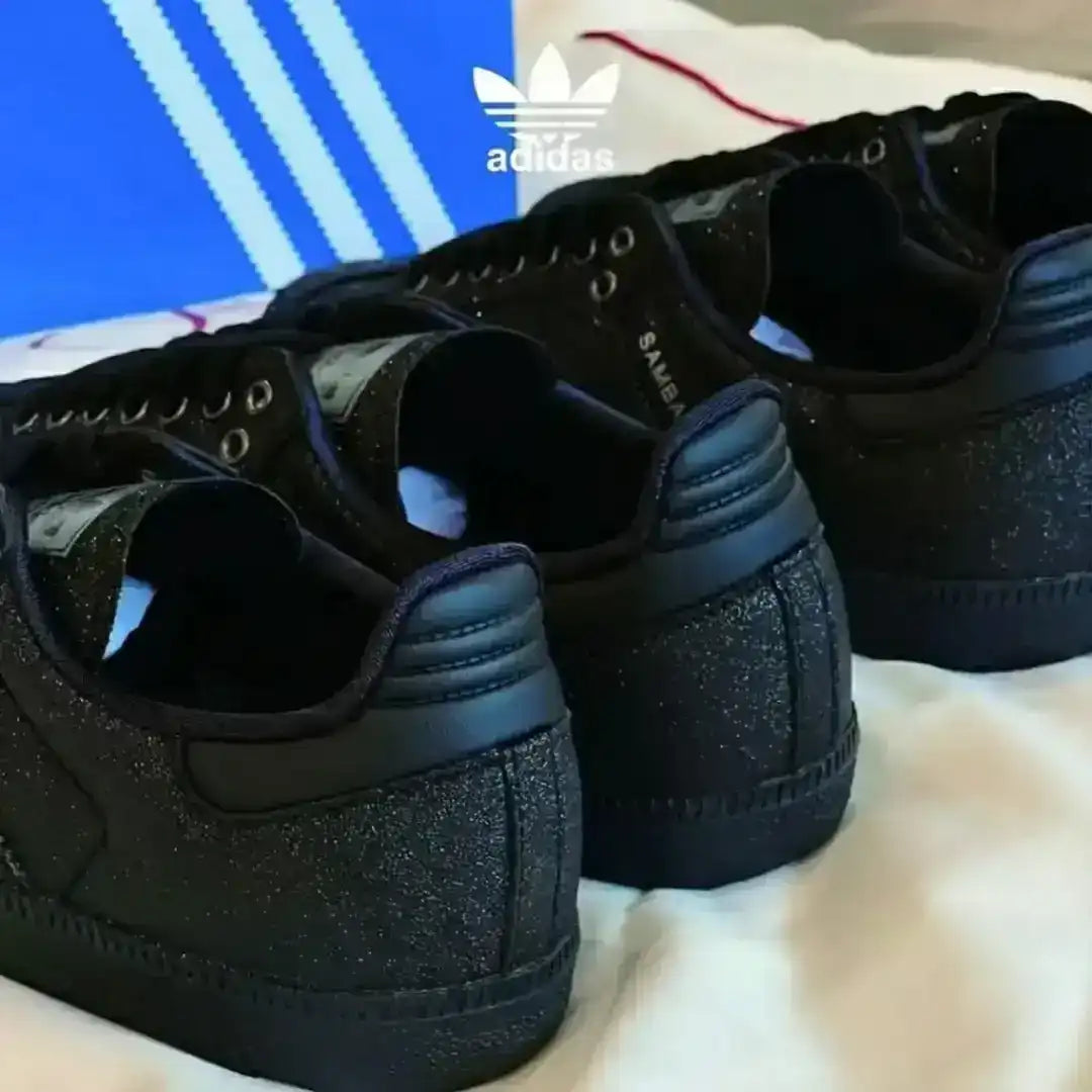 Adidas Samba Shine Triple Black – Limited Sparkle Edition