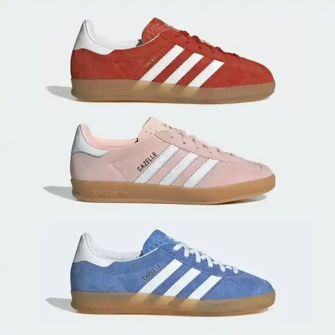 Adidas Gazelle Light Pink Sneakers – Suede & Gum Sole