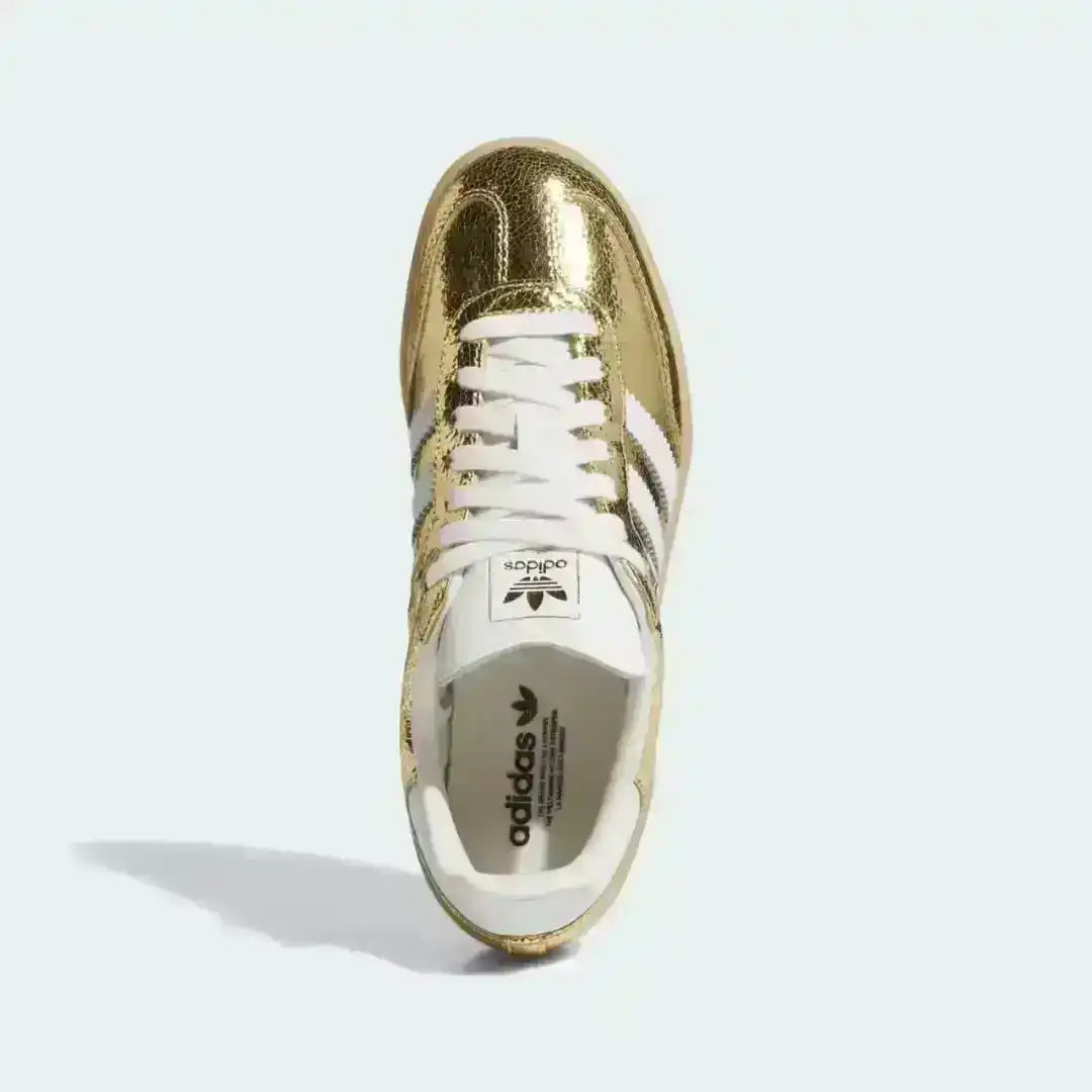 Adidas Samba OG White Silver Metallic Grey | Classic Premium Edition