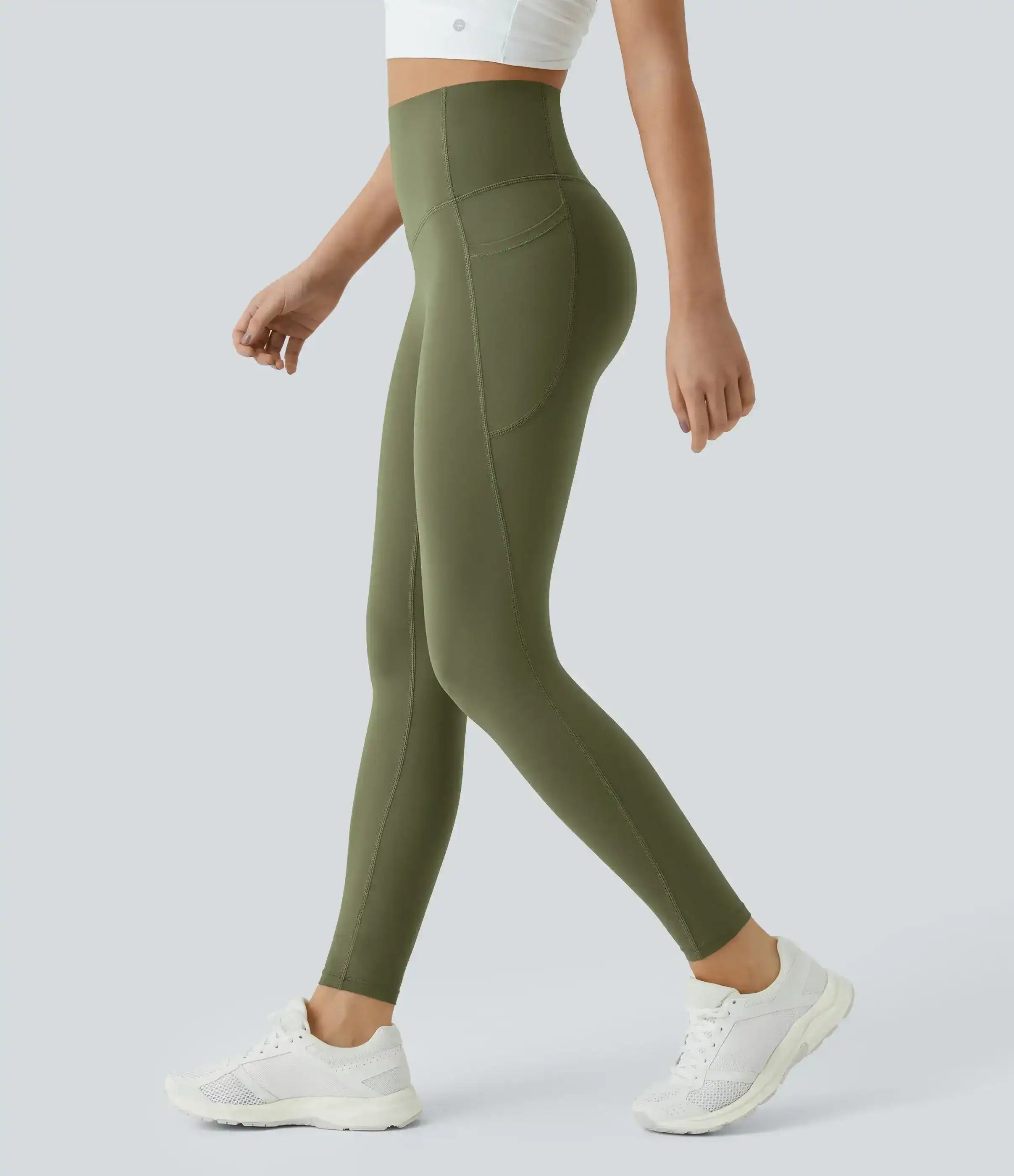 Halara Ultra-Hold High Waist Pocket Legging — Sculpted Support with Everyday Comfort