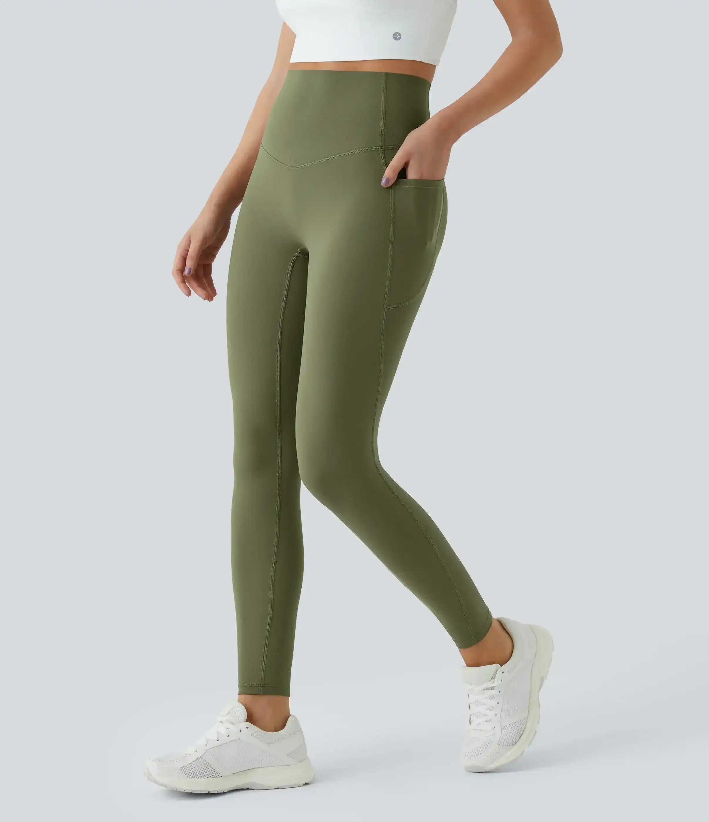 Halara Ultra-Hold High Waist Pocket Legging — Sculpted Support with Everyday Comfort