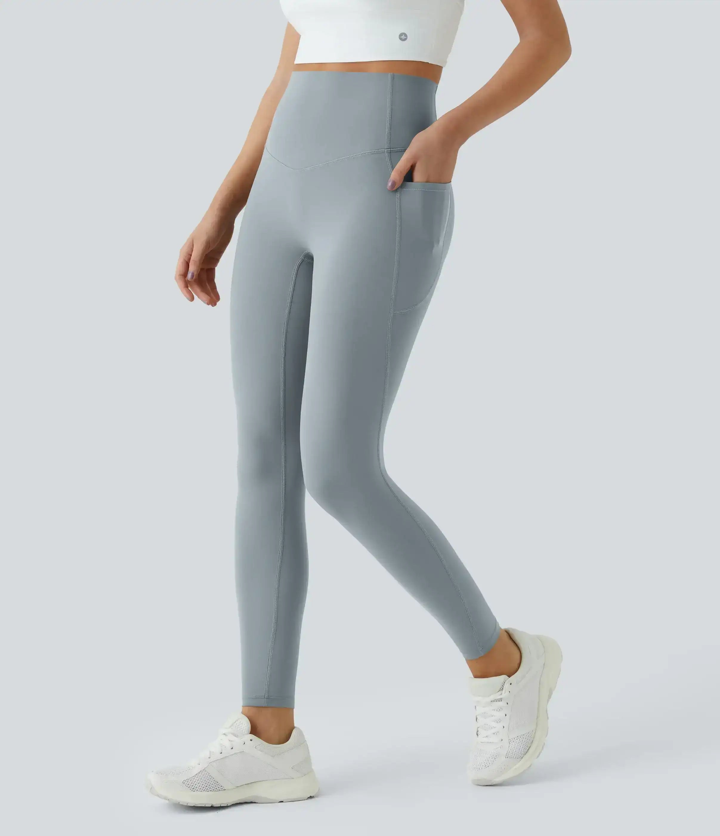 Halara Ultra-Hold High Waist Pocket Legging — Sculpted Support with Everyday Comfort