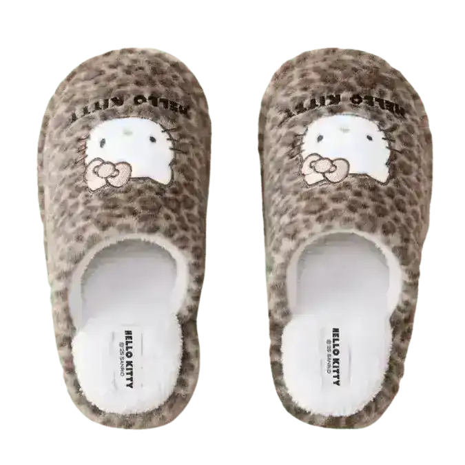 Hello Kitty Women’s Fuzzy Thermal Slippers
