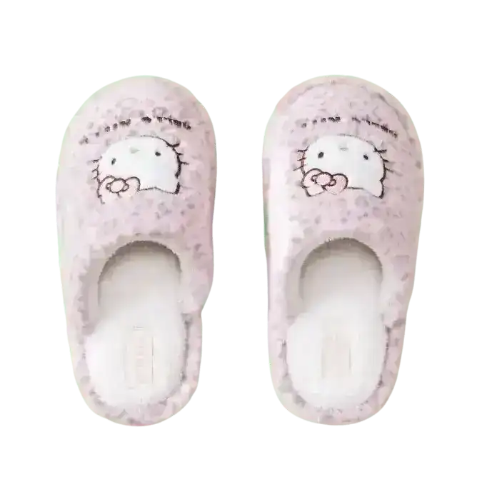 Hello Kitty Women’s Fuzzy Thermal Slippers