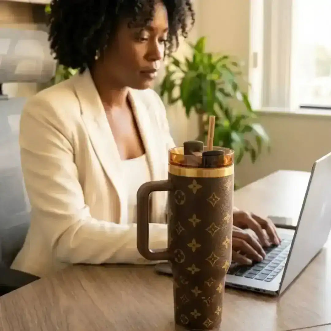 Luxury Thermal Bottle by Louis Vuitton – Premium Elegance