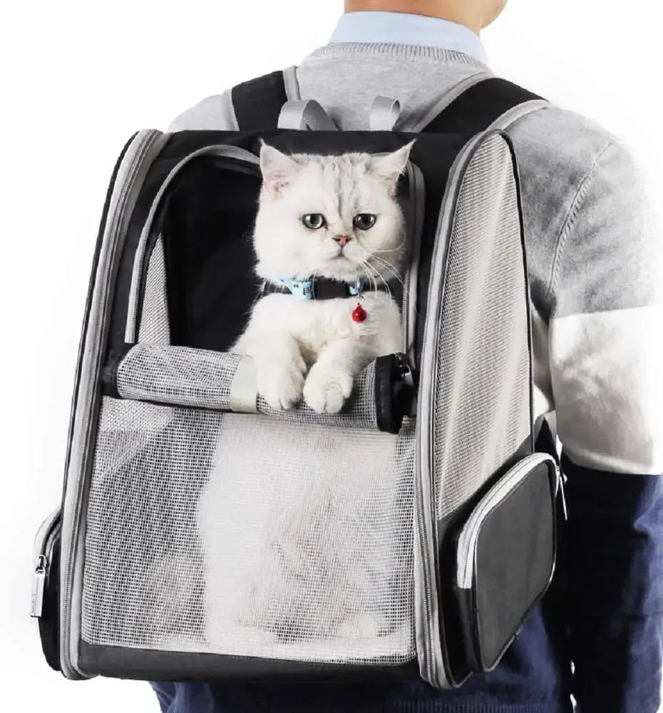 Expandable Breathable Pet Carrier Backpack