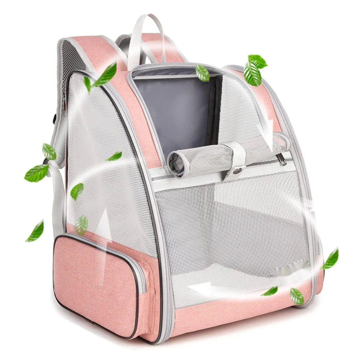 Expandable Breathable Pet Carrier Backpack