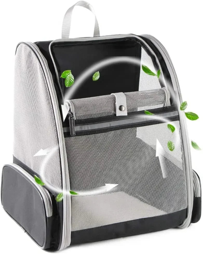 Expandable Breathable Pet Carrier Backpack