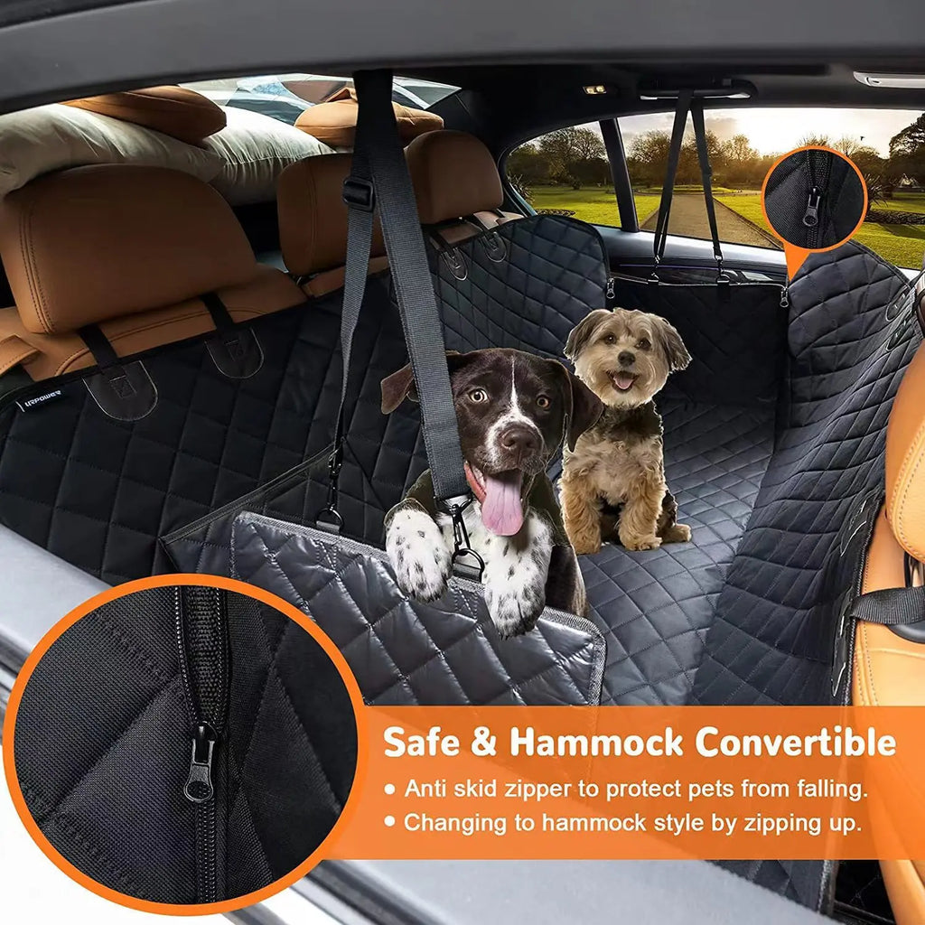 Hard-Bottom Dog Car Seat Cover