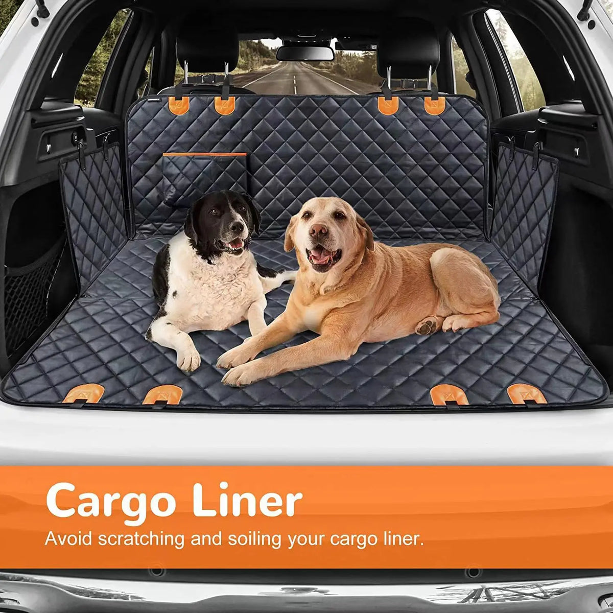 Hard-Bottom Dog Car Seat Cover