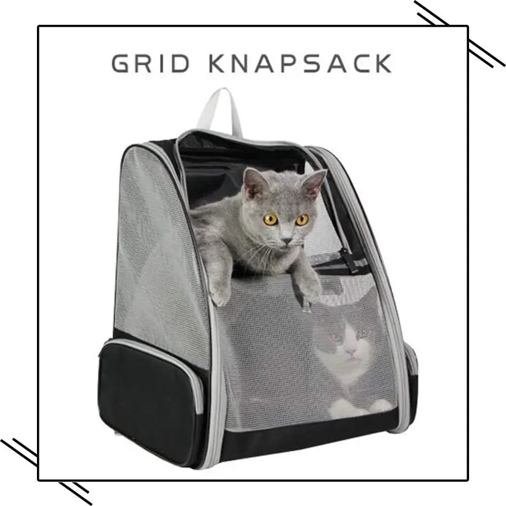Expandable Breathable Pet Carrier Backpack