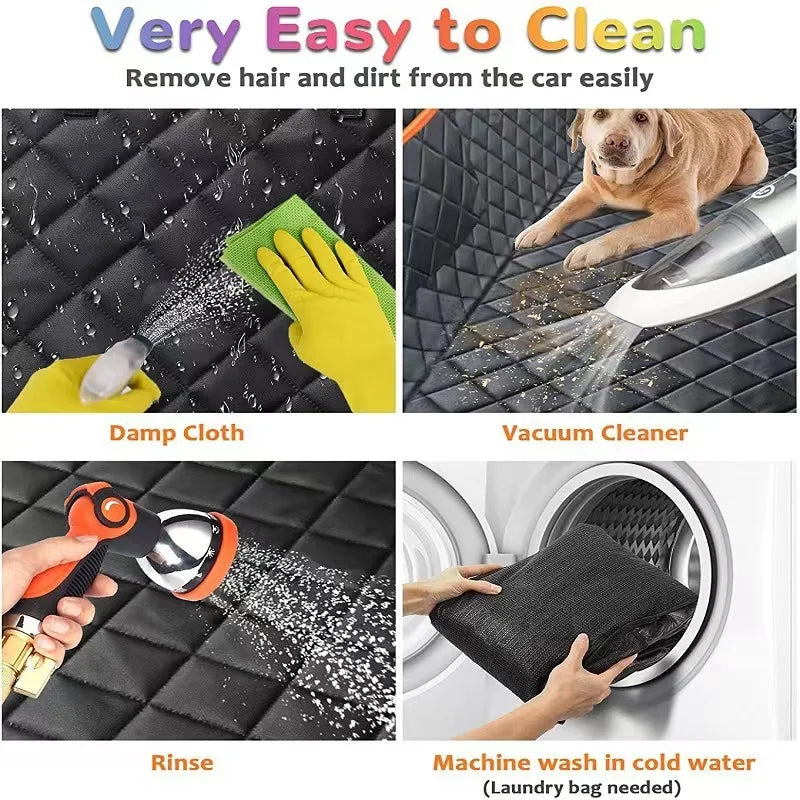 Hard-Bottom Dog Car Seat Cover