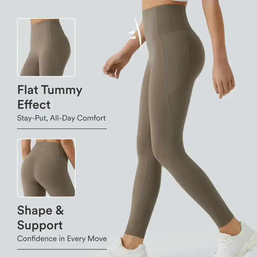 Halara Ultra-Hold High Waist Pocket Legging — Sculpted Support with Everyday Comfort