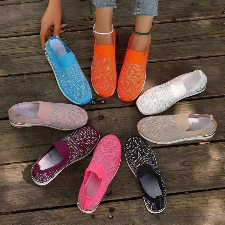 Discreet Shoes Crystal Cloud Walker