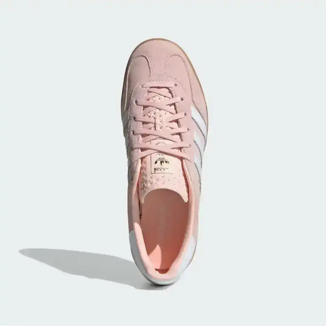 Adidas Gazelle Light Pink Sneakers – Suede & Gum Sole