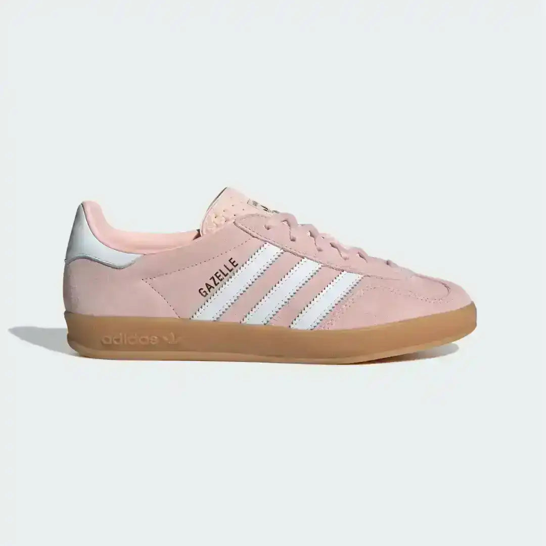 Adidas Gazelle Light Pink Sneakers – Suede & Gum Sole