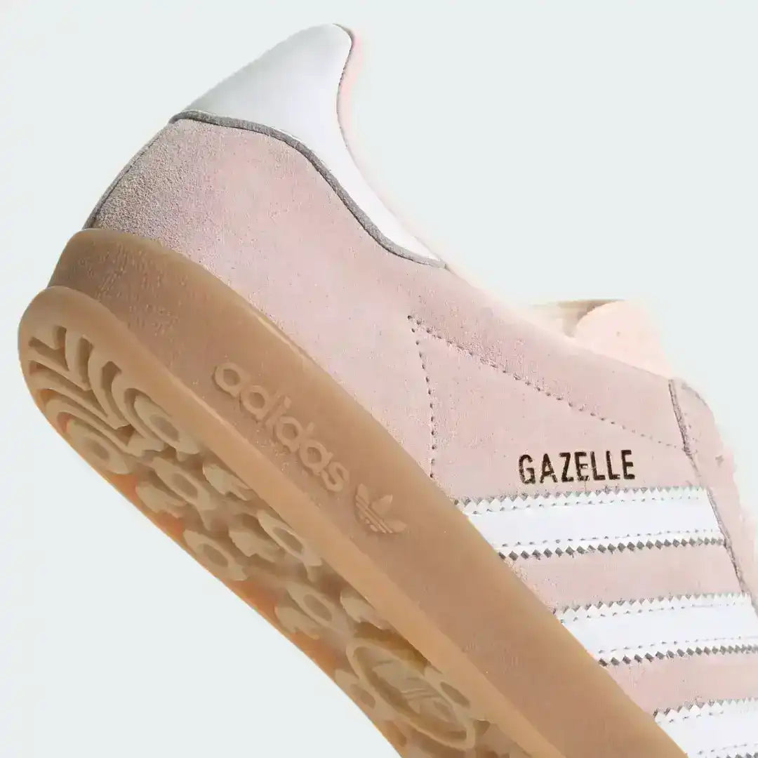 Adidas Gazelle Light Pink Sneakers – Suede & Gum Sole