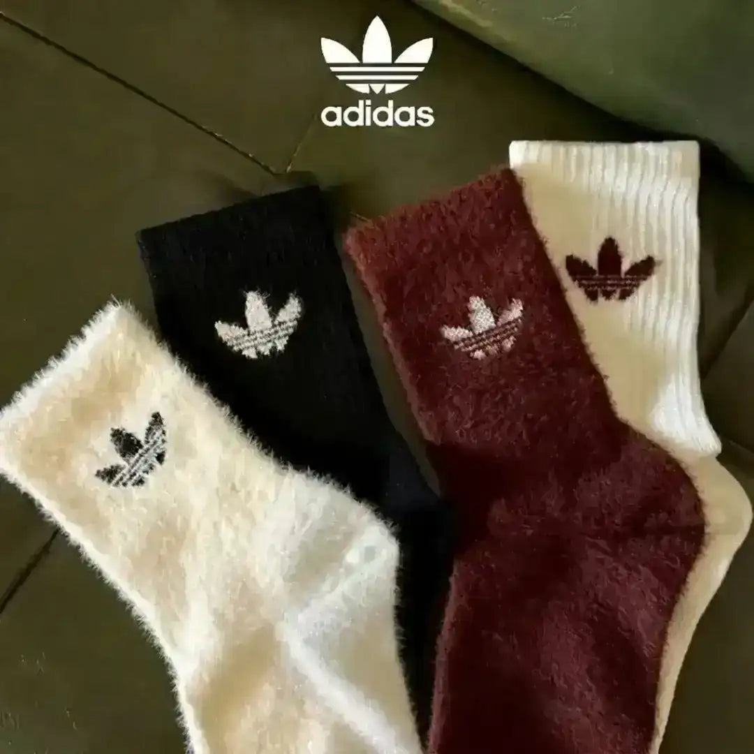 Adidas Fluffy Premium Socks – Ultra Soft Comfort
