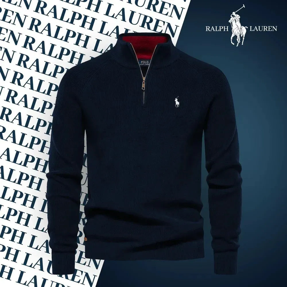 Men’s Essential Rib Quarter-Zip