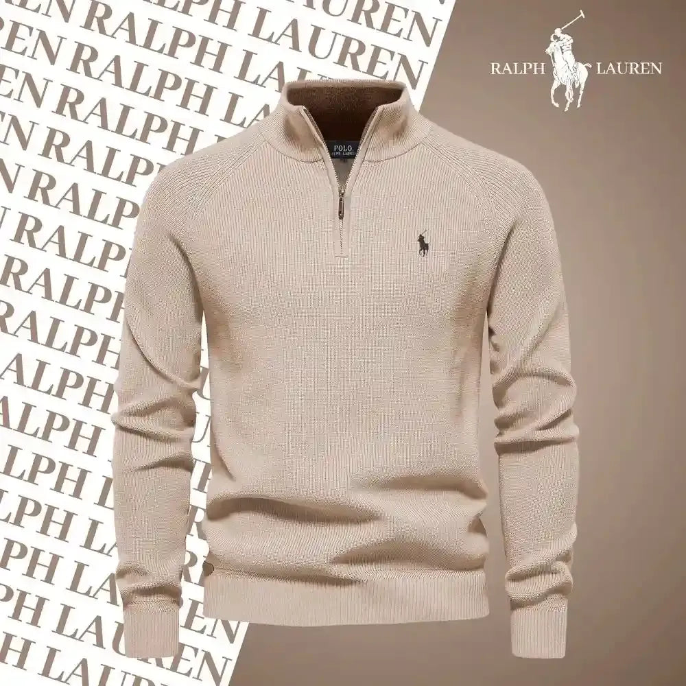 Men’s Essential Rib Quarter-Zip