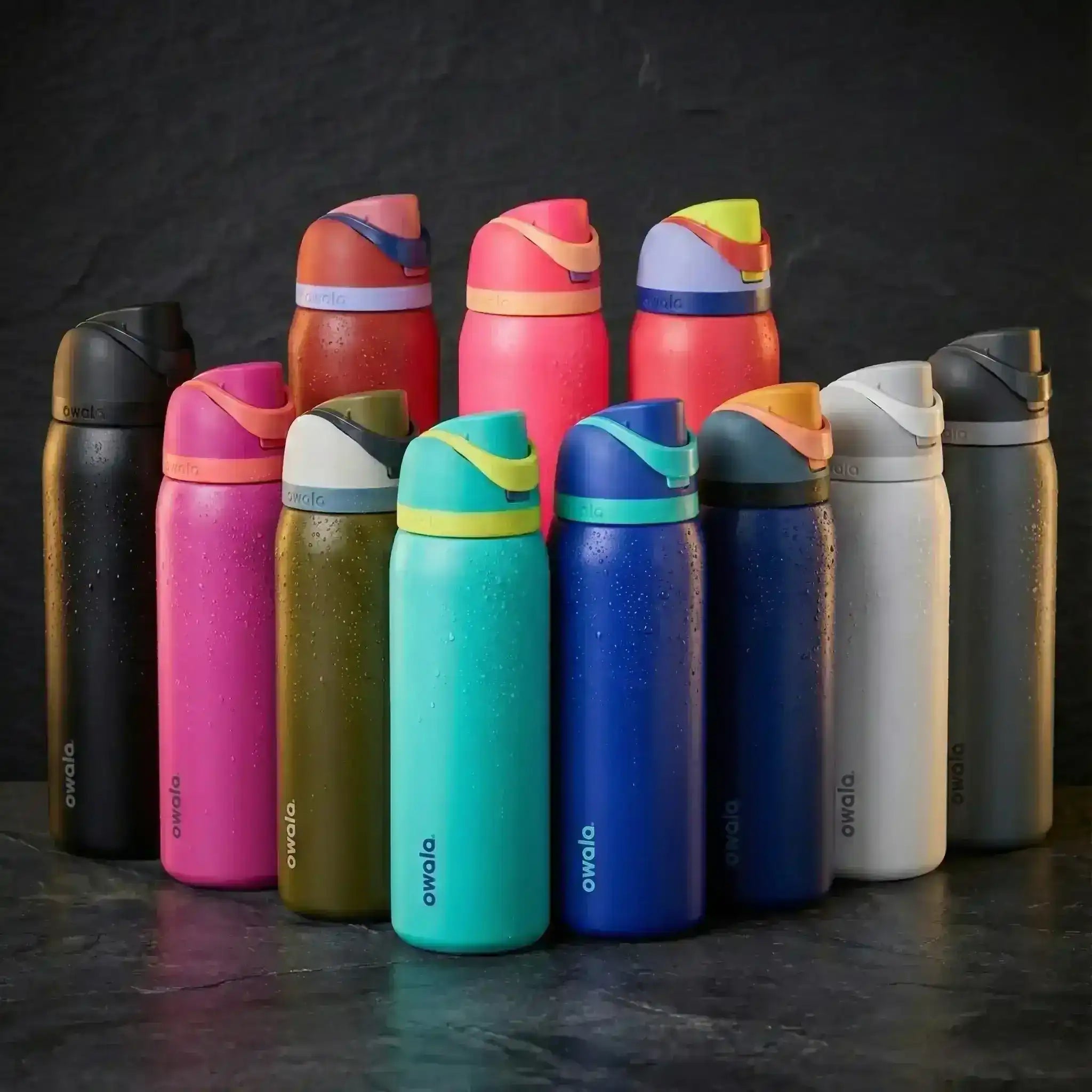 Owala FreeSip Water Bottle Stainless Steel, 32 Oz.