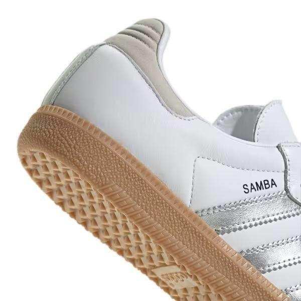 Samba OG White Silver Metallic Grey