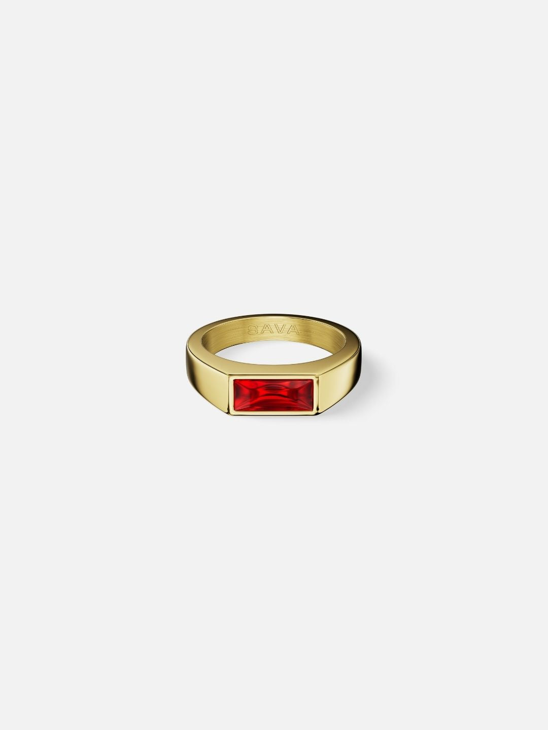 Red Como Ring | 18K Gold | Alltrends - 3