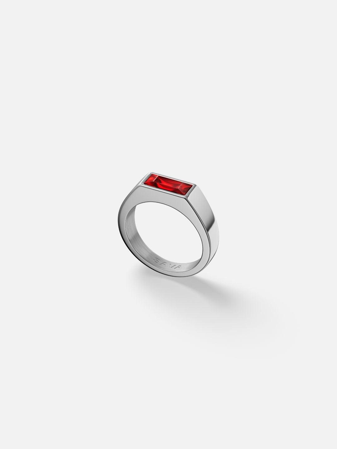 Red Como Ring | Silver | Alltrends - 1