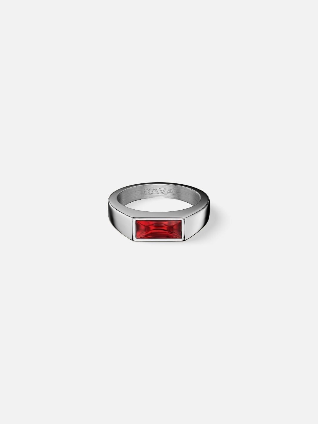 Red Como Ring | Silver | Alltrends - 3