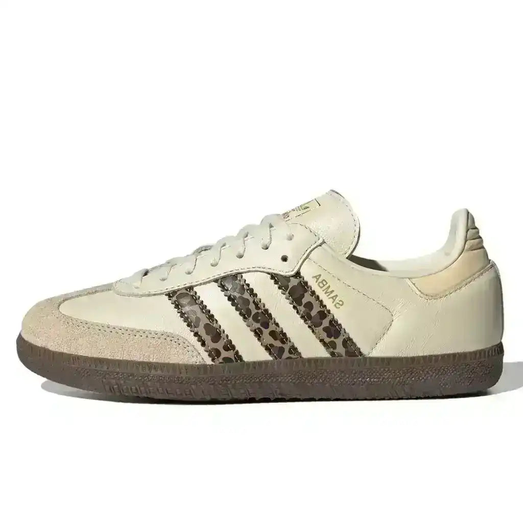 Samba OG GS Leopard Cream White